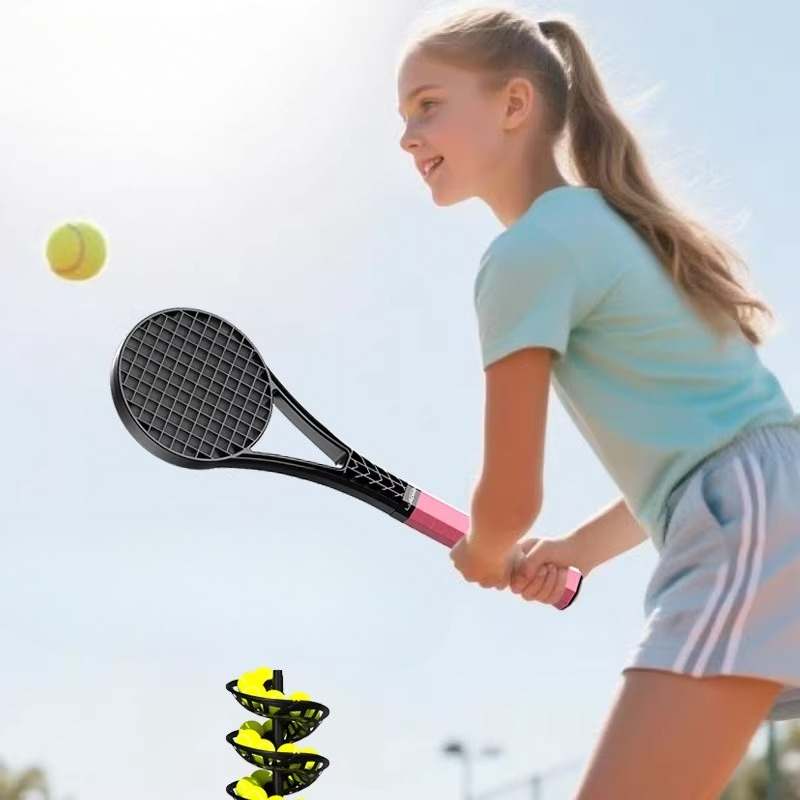 Sports Equipment For Kindergarten - Professioneller Tennis-Dessert-Schläger Kinder-Übungs-Tennisschläger Erwachsenen-Einzeltrainingsschläger Tragbare Sportausrüstung