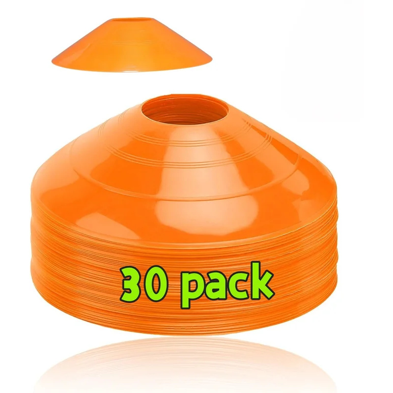 Sports Equipment For Training - 30er-Pack Fußball-Trainingskegel, Agility-Übungskegel, Fußballkegel, Markierungskegel für