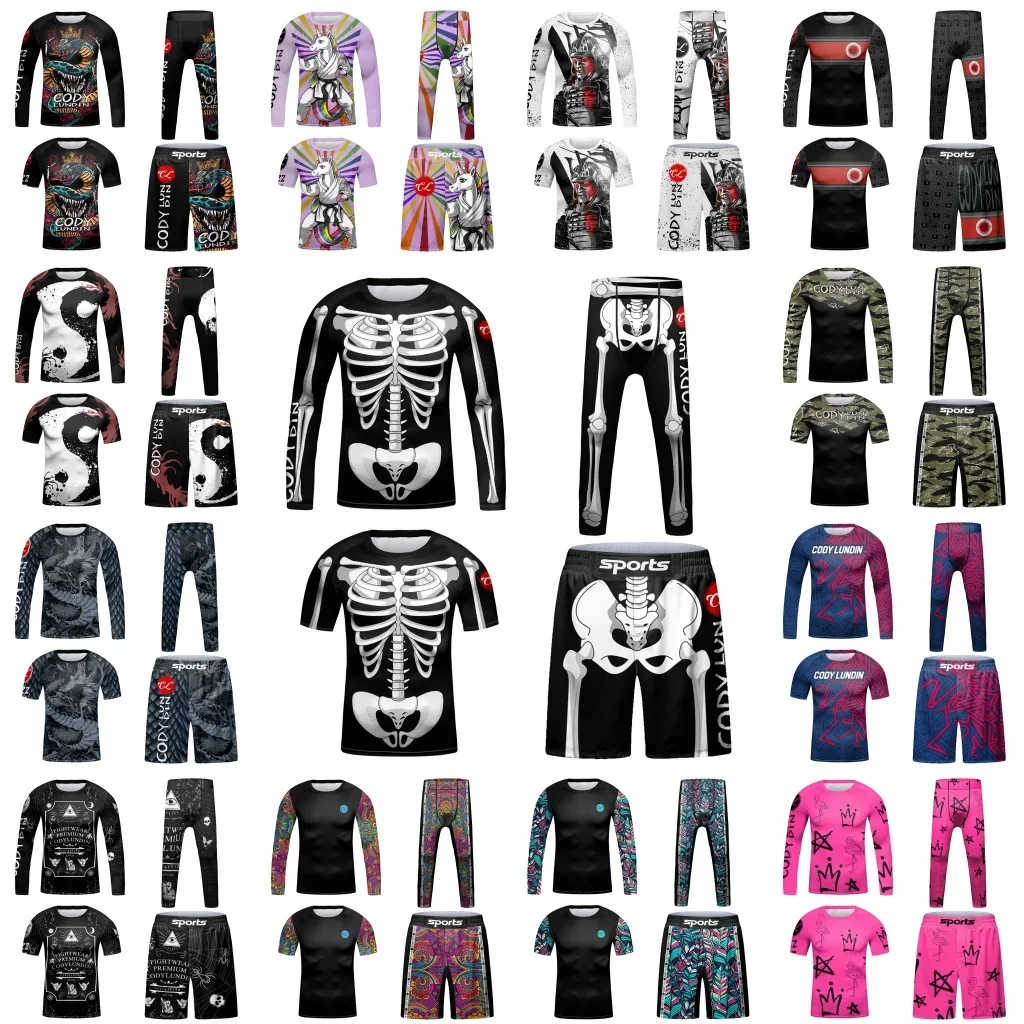 Sports Equipment For Boys - Kinder Jiu Jitsu MMA BJJ Rashguard