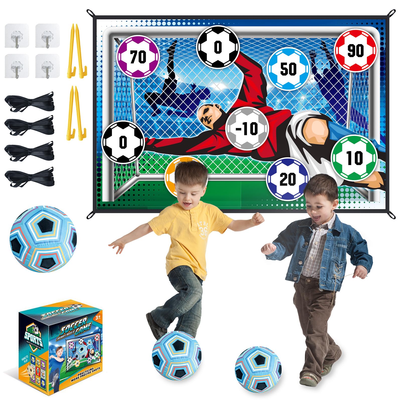 Sports Equipment For Boys - 150CM Fußball Spiel Matte Set Outdoor