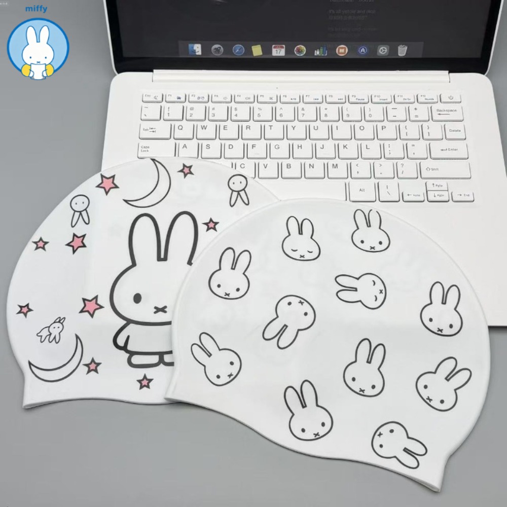 Kawaii Miffy Neue Niedliche Si – Swim Cap Silicone Bewertung und Preis
