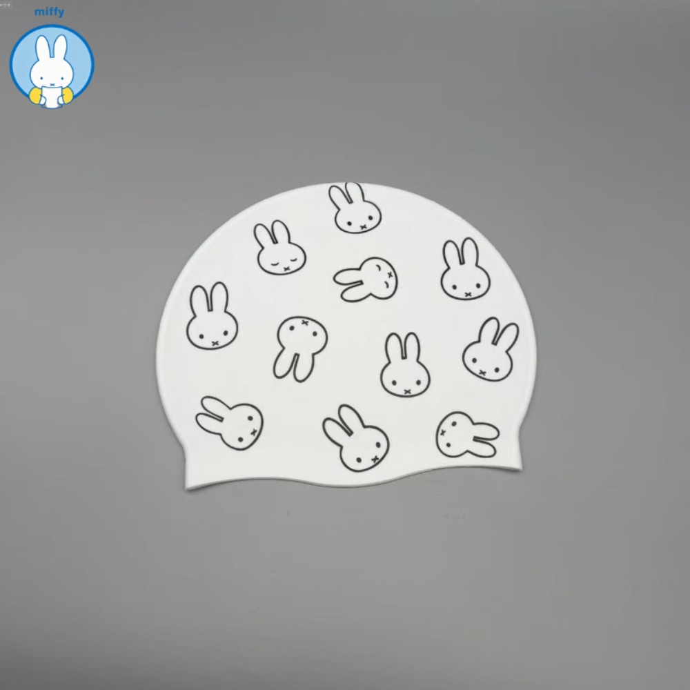 Kawaii Miffy Neue Niedliche Si – Swim Cap Silicone Bewertung und Preis