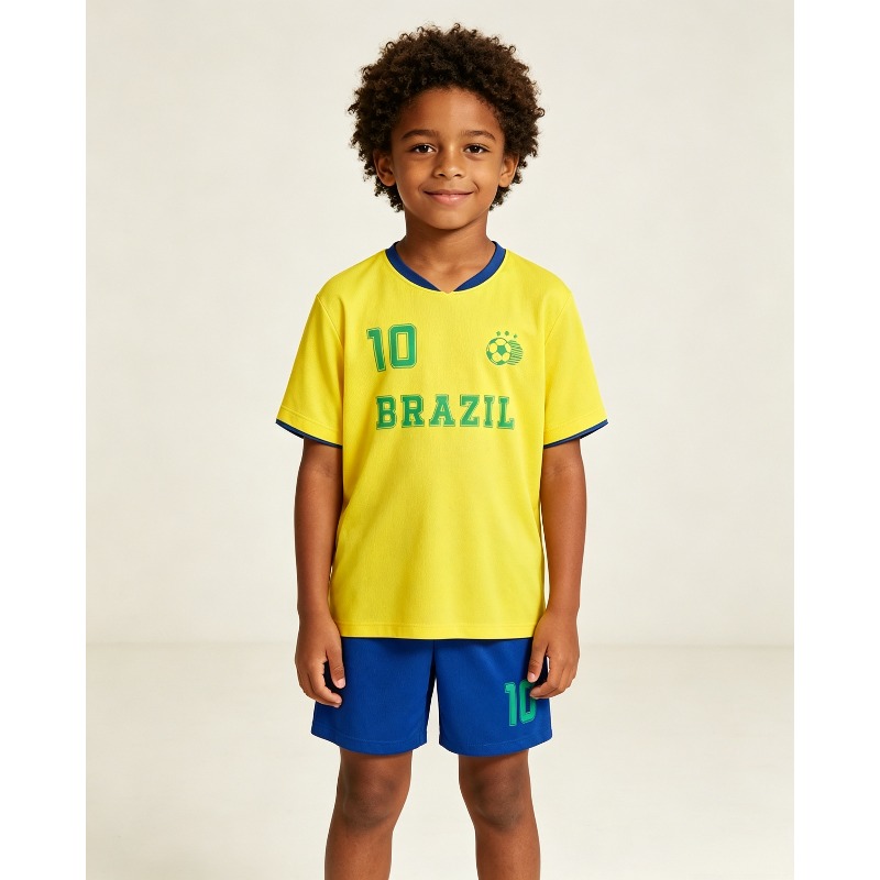 Familien-Brasilien 10 Fußballt – Sports Equipment For Boys Bewertung und Preis