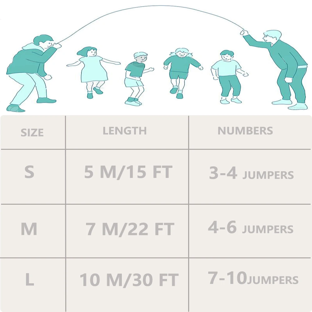 ZHUOHUA 5M-10M Langes Springse – Jump Rope Double Dutch Bewertung und Preis