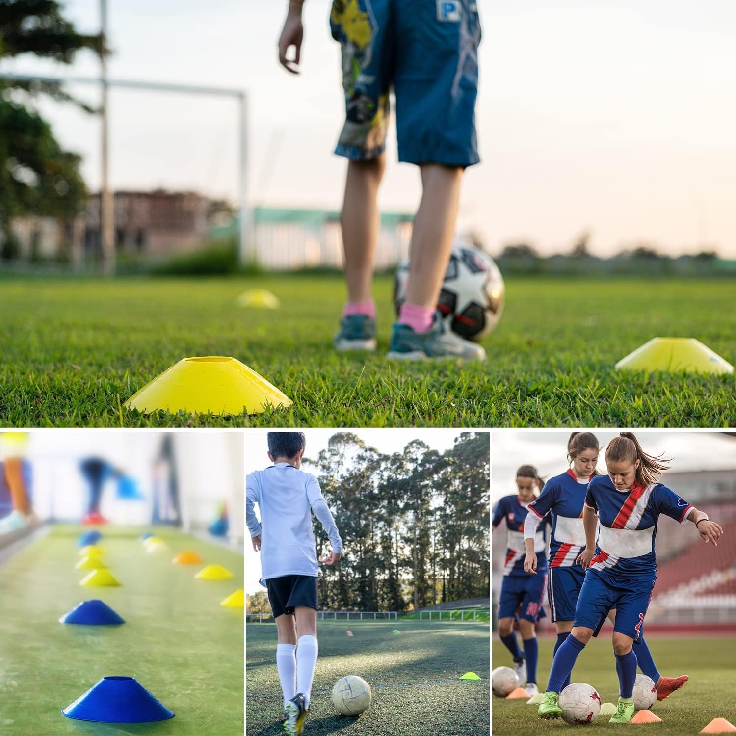 5 Stück Fußball-Trainingsplatt – Sports Equipment For Training Bewertung und Preis