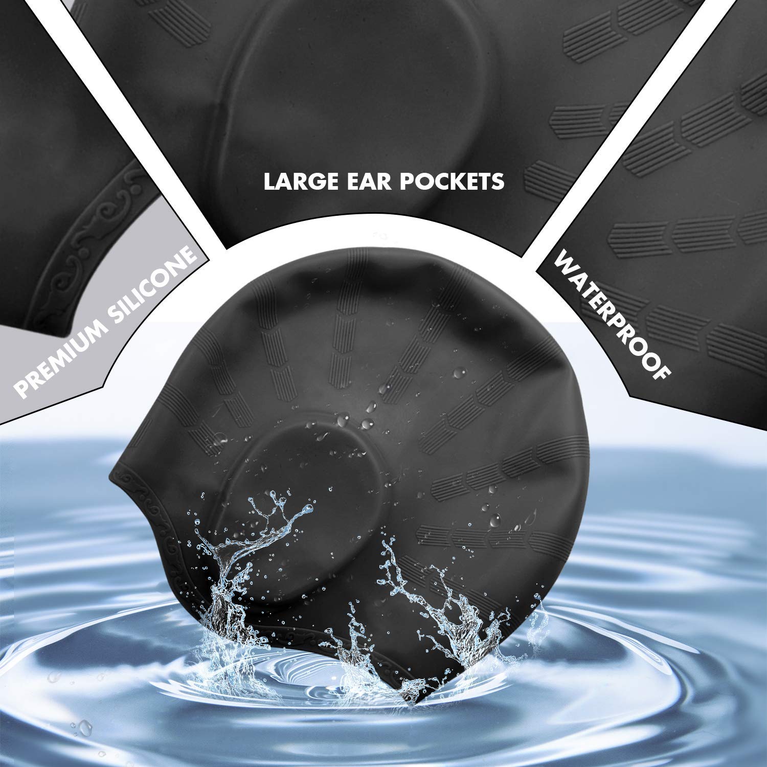Erwachsene Hohe Elastische Bad – Swim Cap Silicone Bewertung und Preis