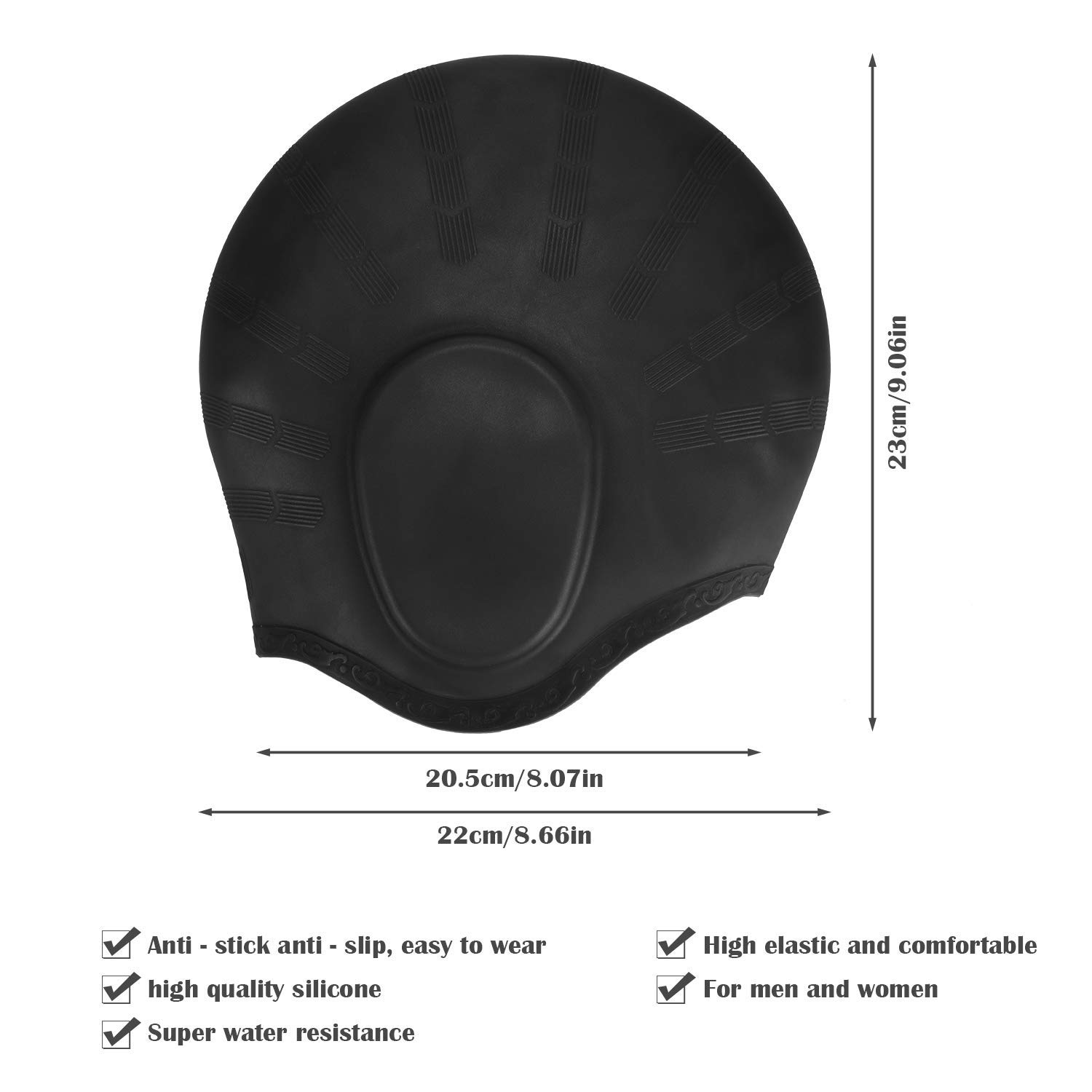 Erwachsene Hohe Elastische Bad – Swim Cap Silicone Bewertung und Preis