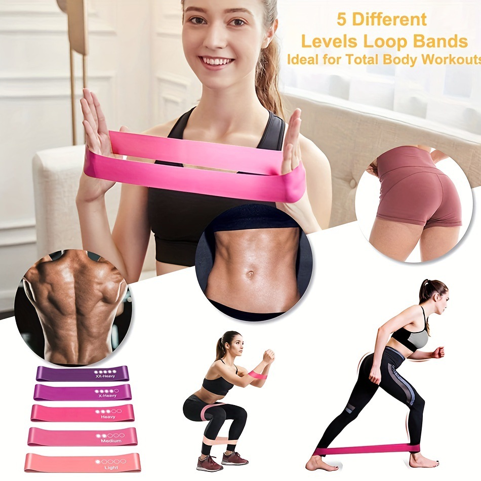 5-teiliges Farbiges Widerstand – Sports Equipment For Schools Bewertung und Preis