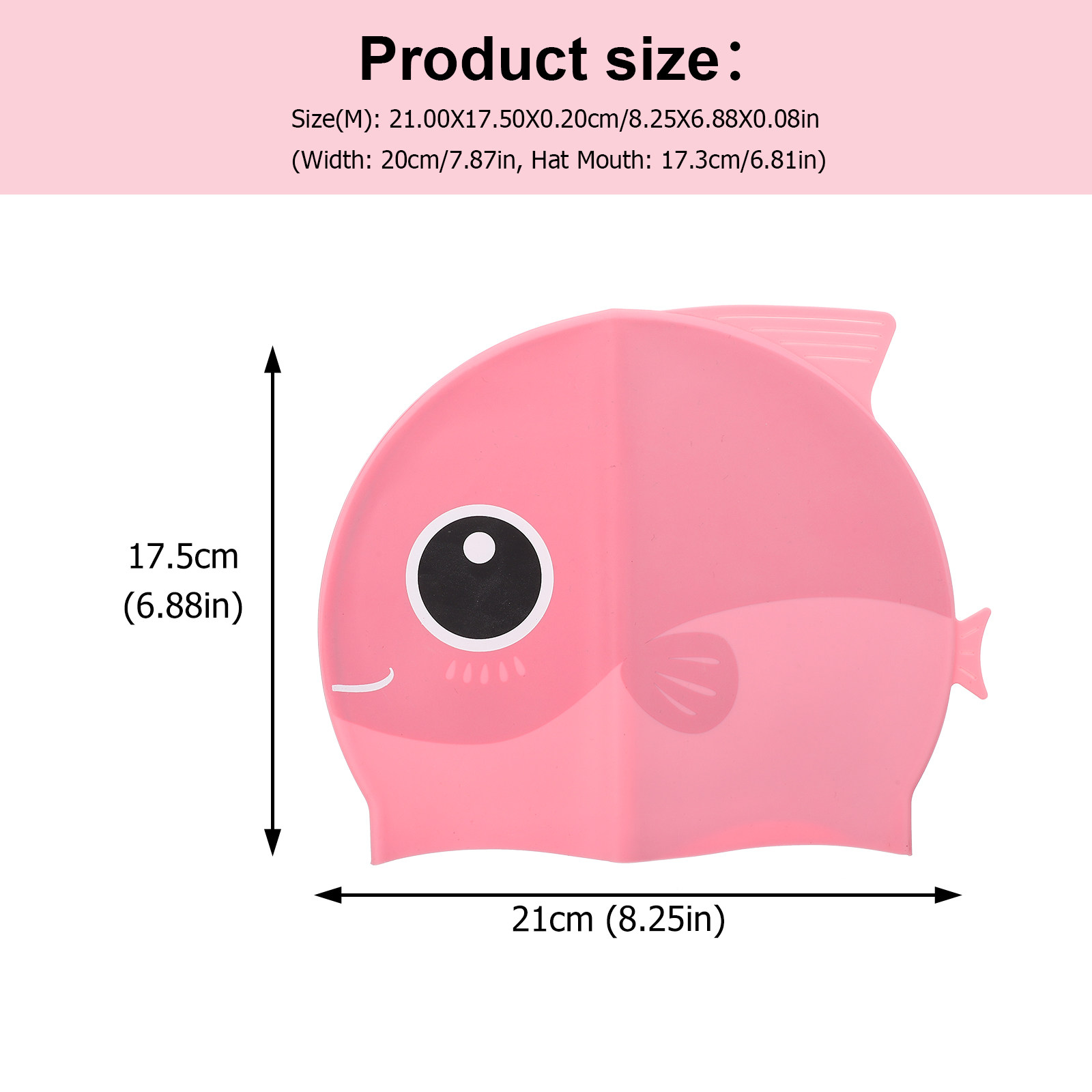 Silikon-Badekappe, Cartoon-Sch – Swim Cap Silicone Bewertung und Preis