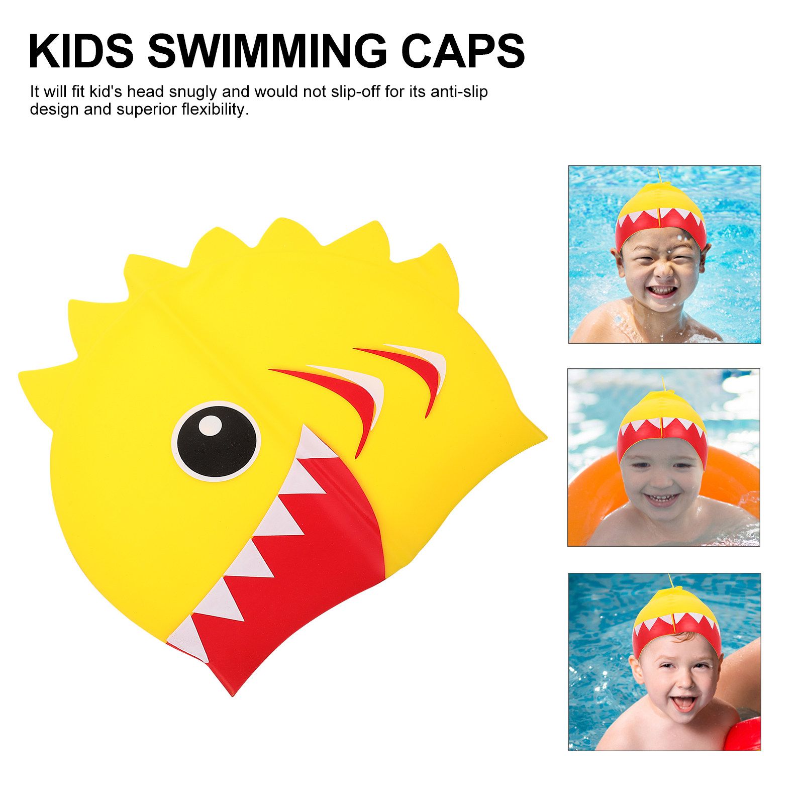 Silikon-Badekappen für Kinder, – Swim Cap Silicone Bewertung und Preis