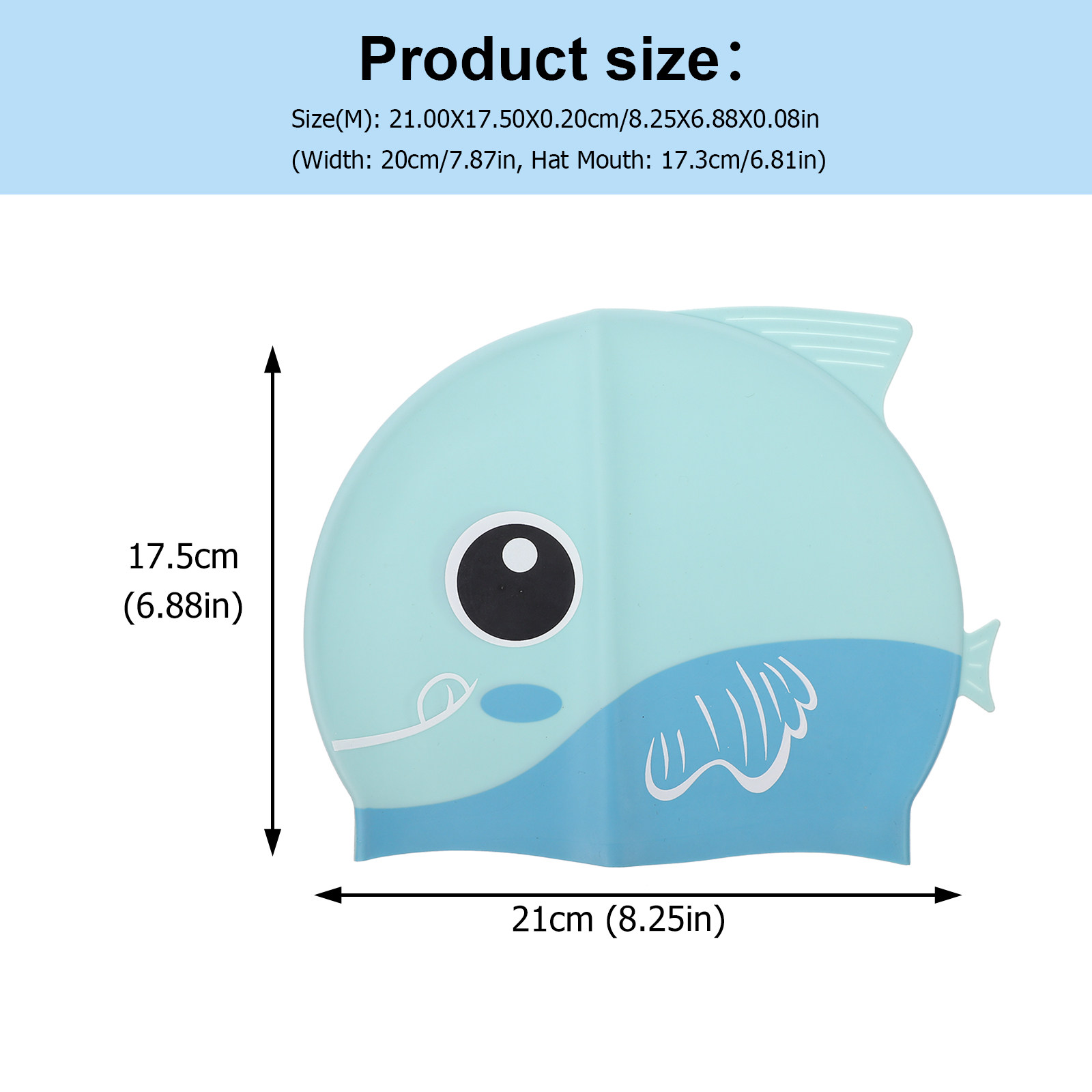 Silikon-Badekappe, Cartoon-Kin – Swim Cap Silicone Bewertung und Preis