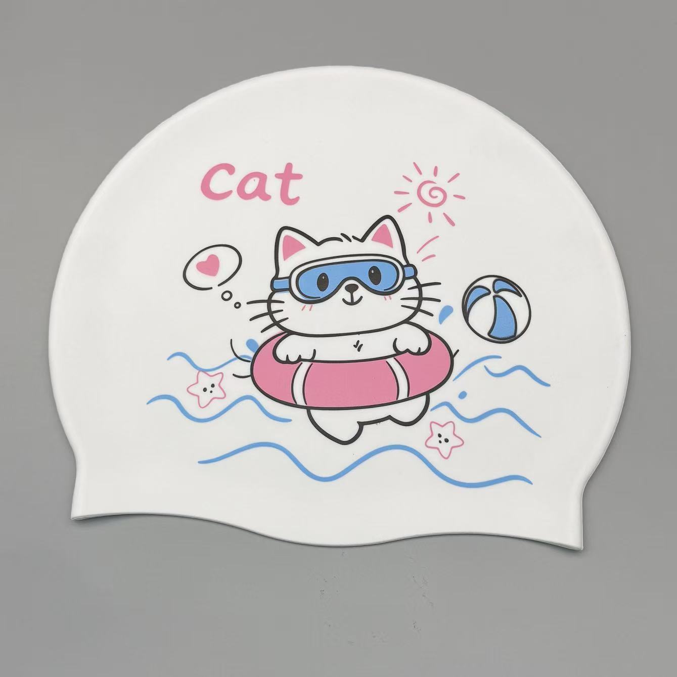 Niedliche Kätzchen-Silikon-Bad – Swim Cap Silicone Bewertung und Preis