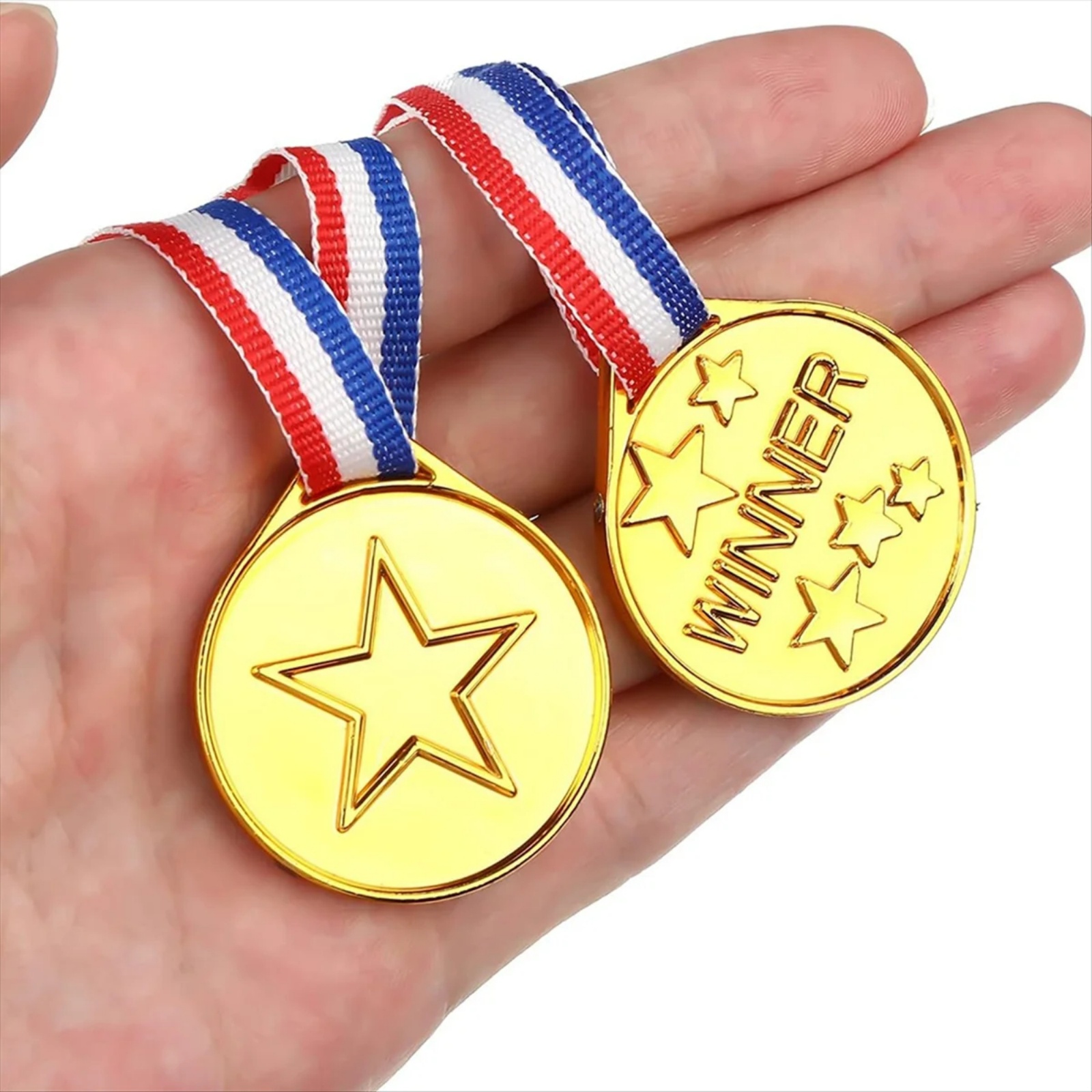 30 Stück goldene Siegermedaill – Sports Equipment For Kindergarten Bewertung und Preis