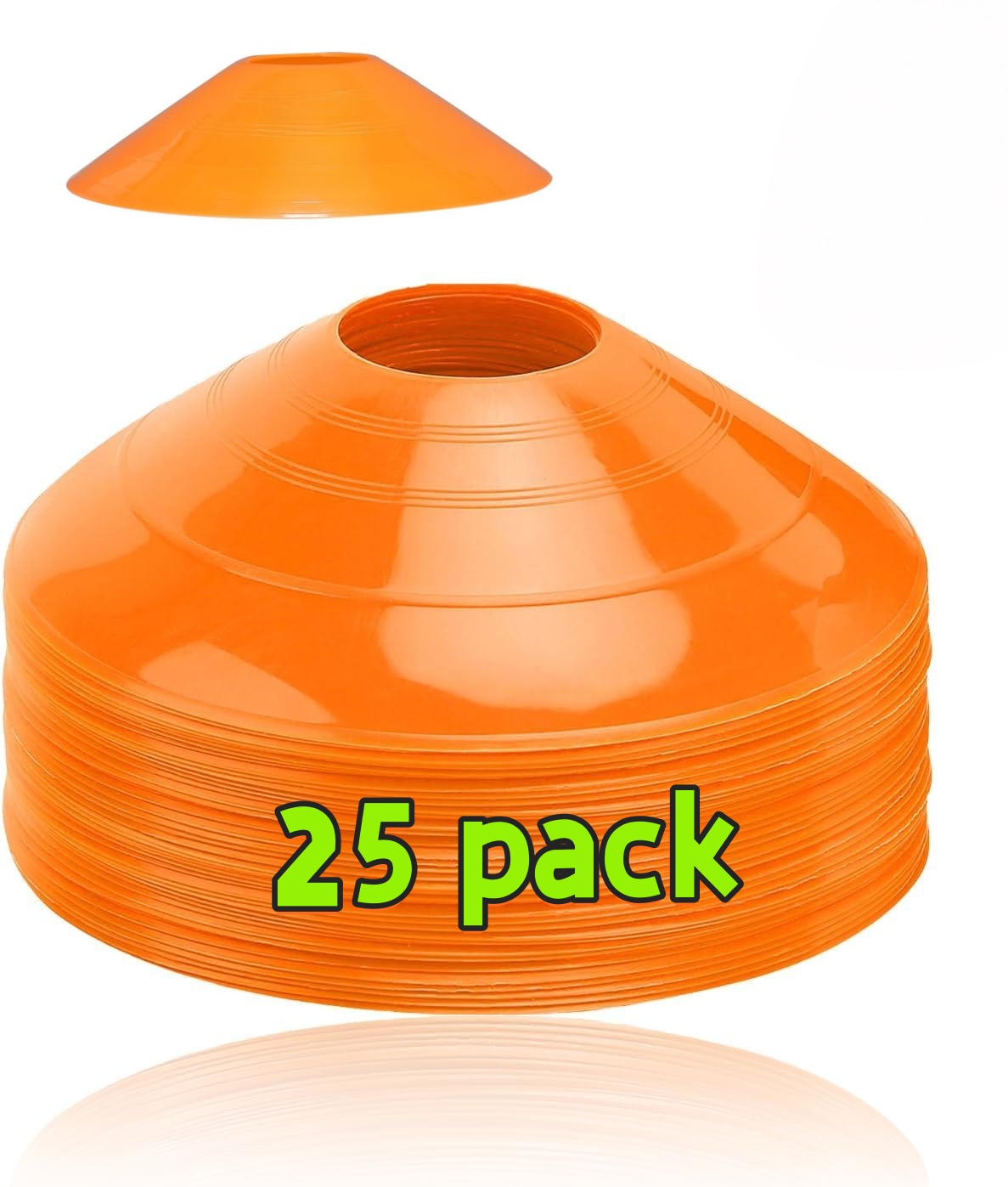 25er-Pack Fußballkegel, Traini – Sports Equipment For Training Bewertung und Preis